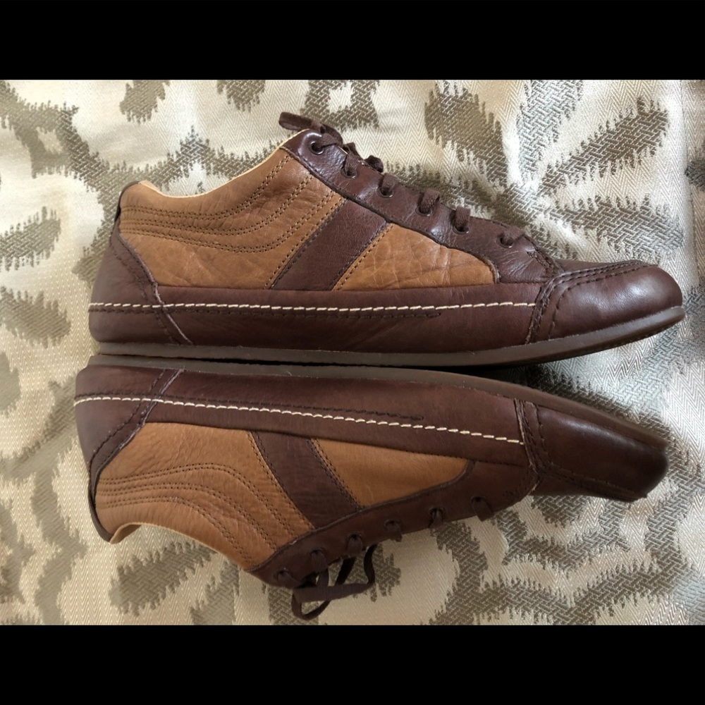 πUGGβS MENβS LEATHER FUR LINED SNEAKERS π Sz 12 - Picture 5 of 16